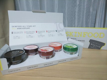 ブラックシュガー パーフェクト エッセンシャル スクラブ2X/SKINFOOD/洗い流すパック・マスクを使ったクチコミ(1枚目)