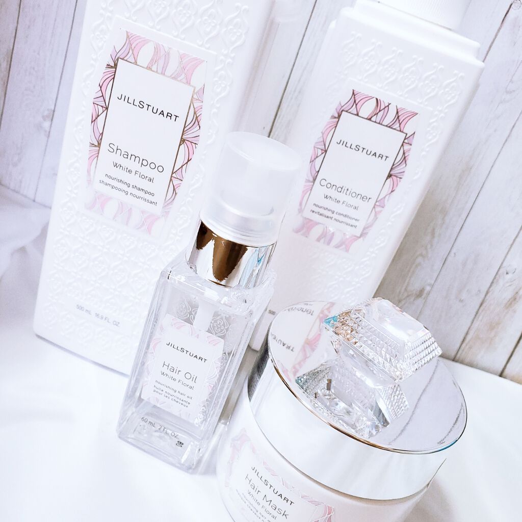 シャンプー／コンディショナー ホワイトフローラル/JILL STUART/市販シャンプーを使ったクチコミ（1枚目）
