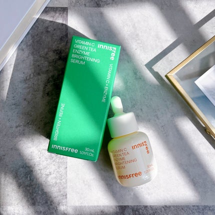 ビタC グリーンティーエンザイム ブライト セラム/innisfree/美容液を使ったクチコミ(5枚目)