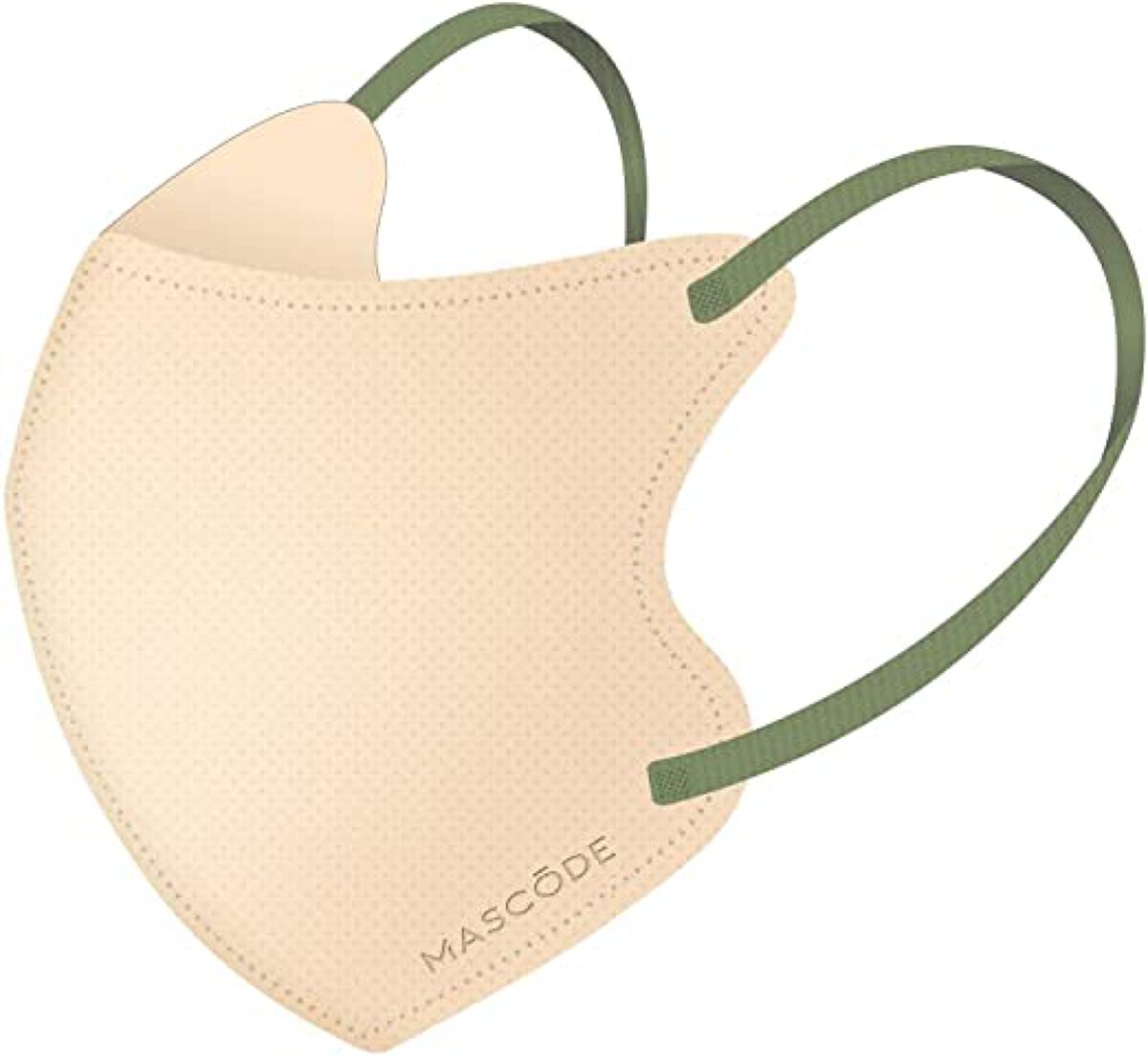 ベージュ×カーキ紐【M】