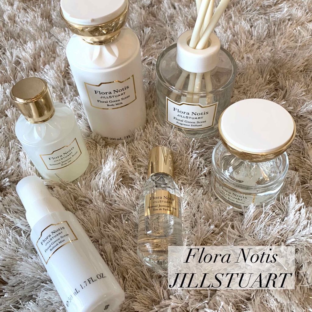 ホワイトローズ ヘアフレグランス/Flora Notis JILL STUART/ヘアミストを使ったクチコミ(1枚目)