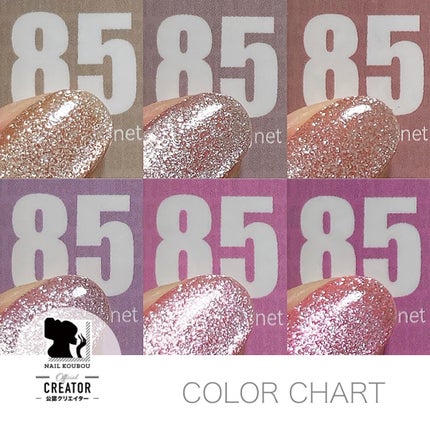 85ミクロンマグネット/ネイル工房/ジェルネイルを使ったクチコミ(1枚目)
