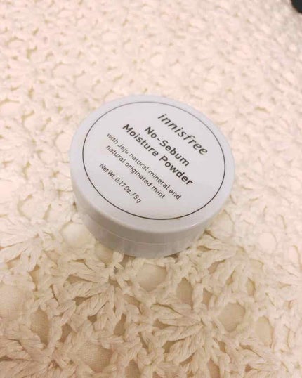 ノーセバム モイスチャーパウダー/innisfree/プレストパウダーを使ったクチコミ(1枚目)