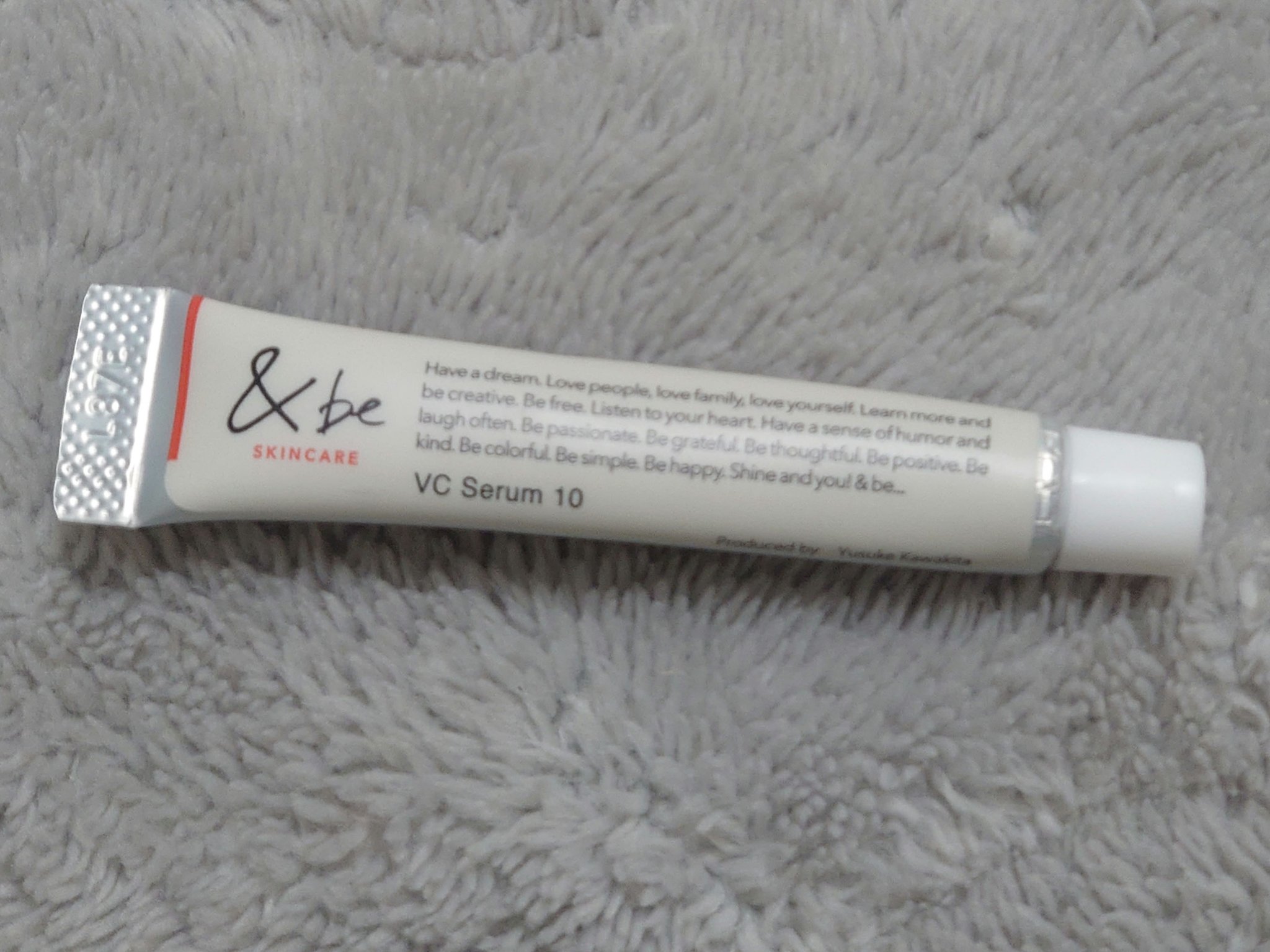 &be VCセラム10 100mL/＆be/美容液を使ったクチコミ（1枚目）