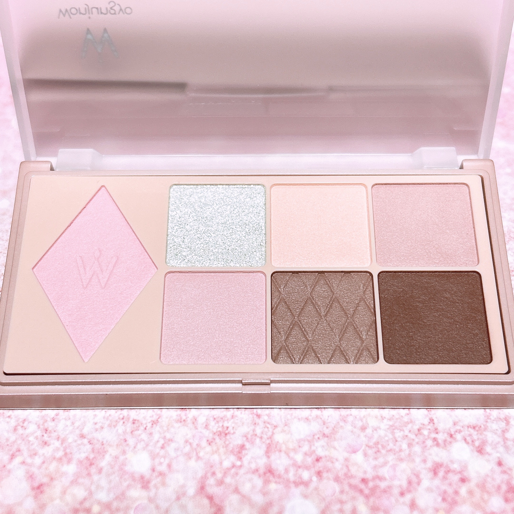 ウォンジョンヨ Ｗ デイリームードアップパレット /Wonjungyo/アイシャドウパレットを使ったクチコミ（2枚目）