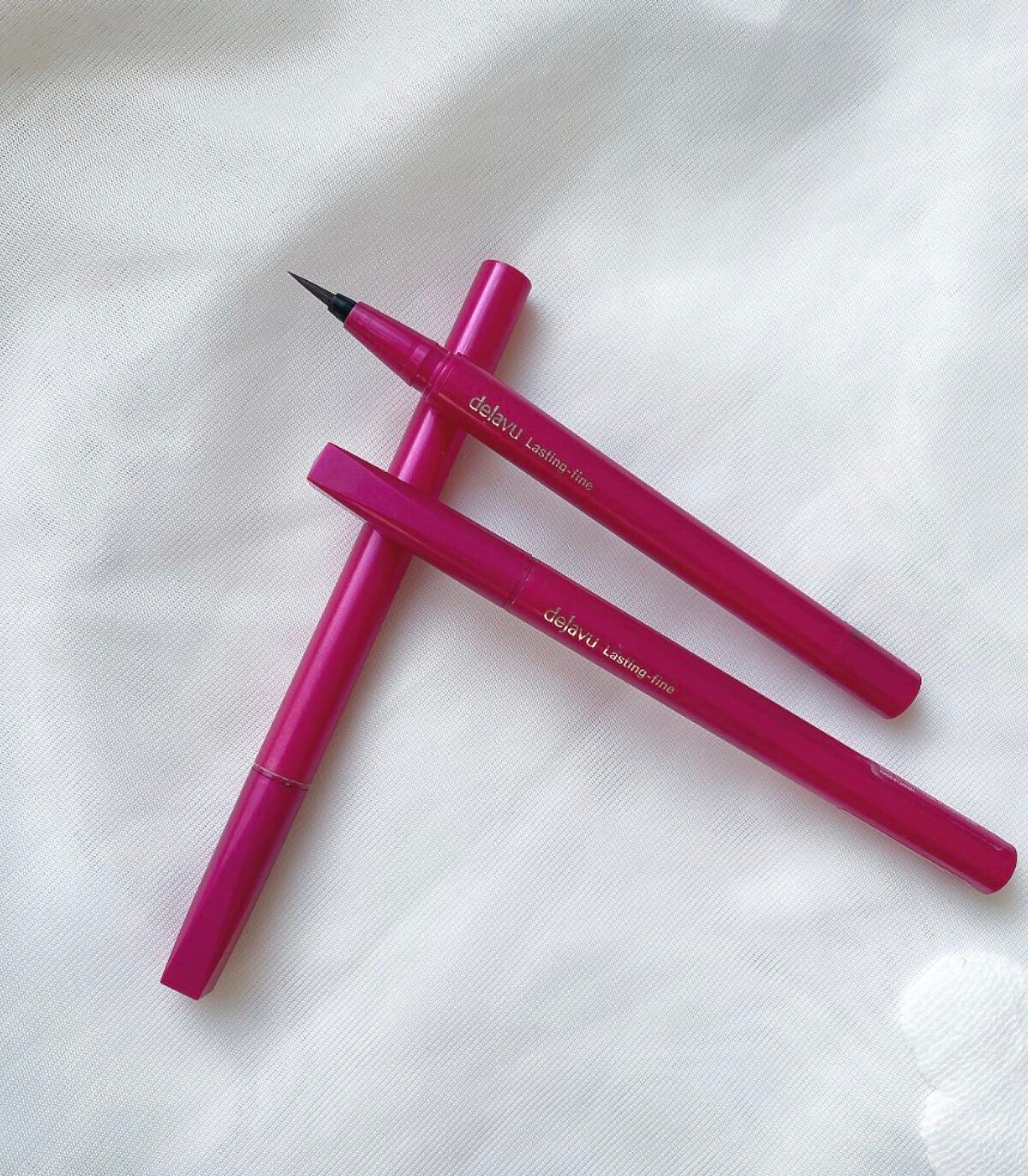 「密着アイライナー」ショート筆リキッド/デジャヴュ/リキッドアイライナーを使ったクチコミ(1枚目)