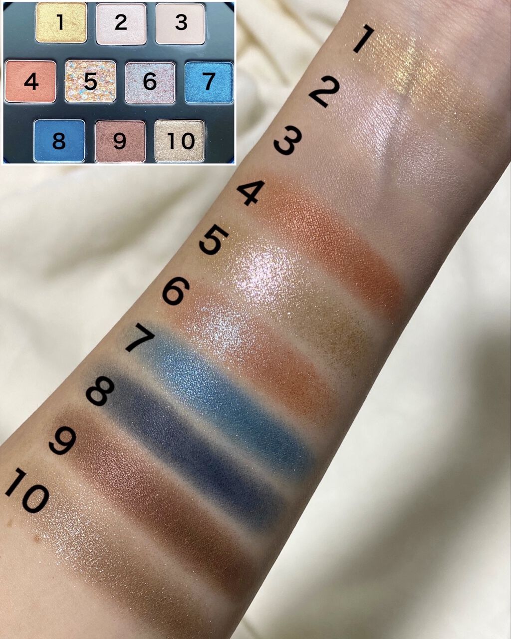 ウォンテッド トレジャーボックス アイパレット グランドライン/shu uemura/アイシャドウパレットを使ったクチコミ（2枚目）