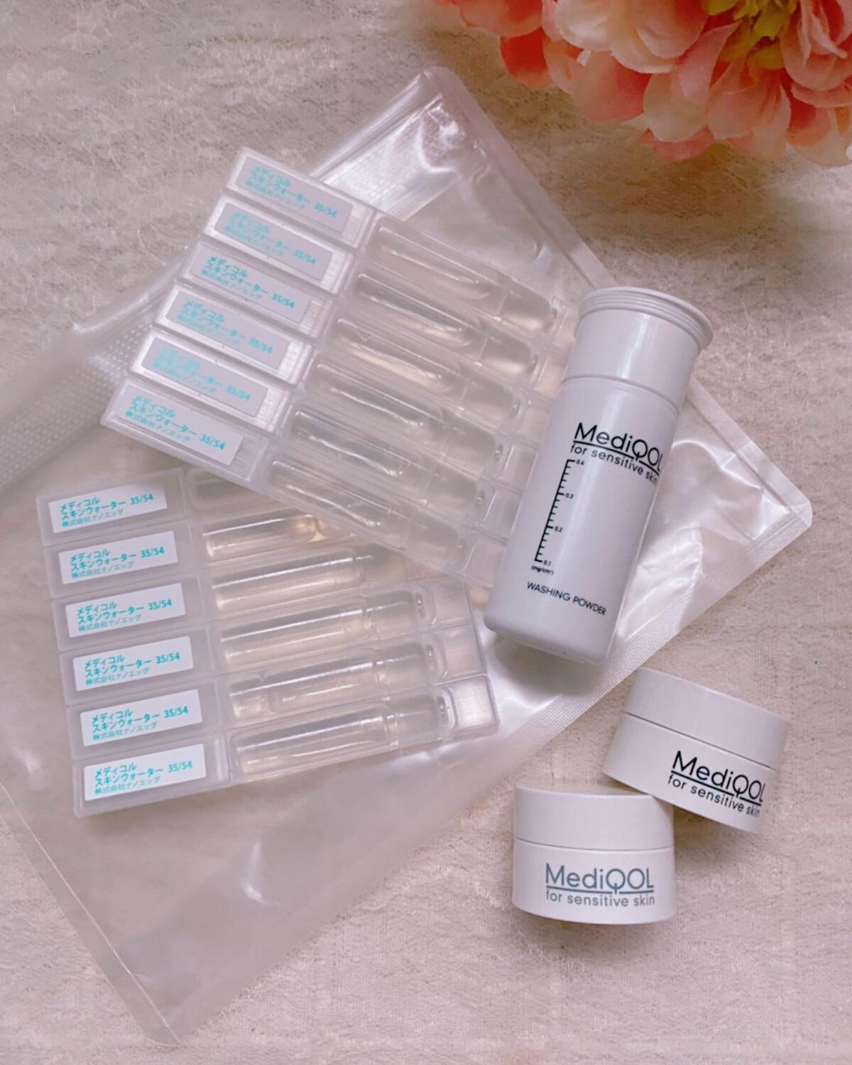 メディコル トライアルセット/ナノエッグ/スキンケアキットを使ったクチコミ（1枚目）