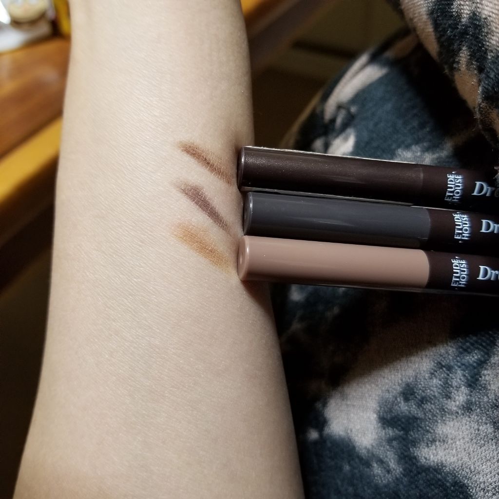 ドローイング アイブロウ ペンシル/ETUDE/アイブロウペンシルを使ったクチコミ（2枚目）