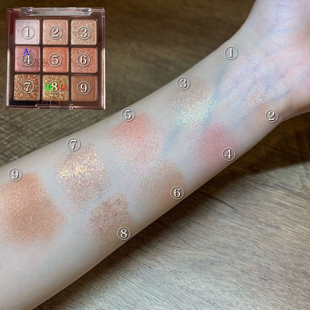 ワンピックアイシャドウパレット/APLIN/アイシャドウパレットを使ったクチコミ（3枚目）