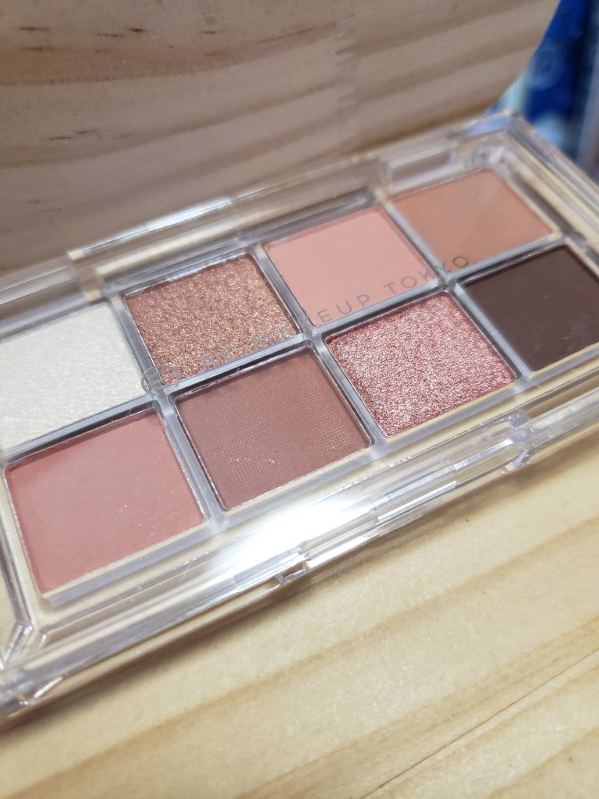 AC8カラーアイパレット/セリア/アイシャドウパレットを使ったクチコミ(3枚目)