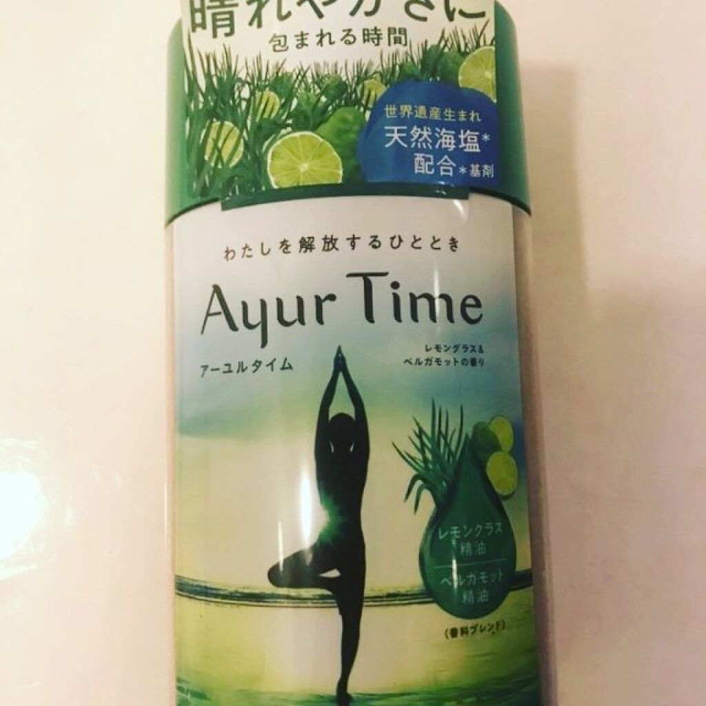 アーユルタイム レモングラス&ベルガモットの香り/バスクリン/無機塩系入浴剤を使ったクチコミ（1枚目）