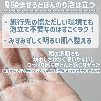 フラルネ ピュアシロップ ウォッシュ/ALBION/その他洗顔料を使ったクチコミ(9枚目)