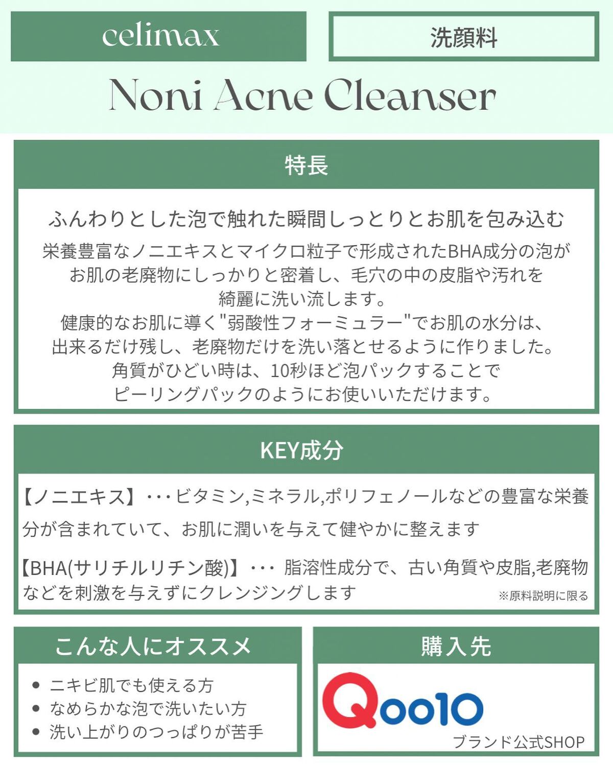 ザリアルノニアクネバブルクレンザー/celimax/泡洗顔を使ったクチコミ(2枚目)