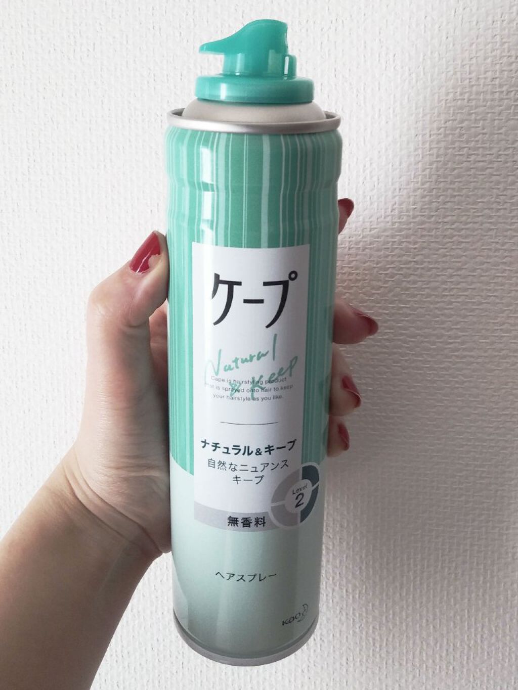 ナチュラル＆キープ 無香料/ケープ/ヘアスプレーを使ったクチコミ（2枚目）