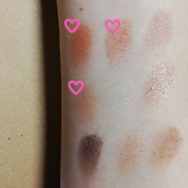 UR GLAM　BLOOMING EYE COLOR PALETTE/U R GLAM/パウダーアイシャドウを使ったクチコミ（2枚目）