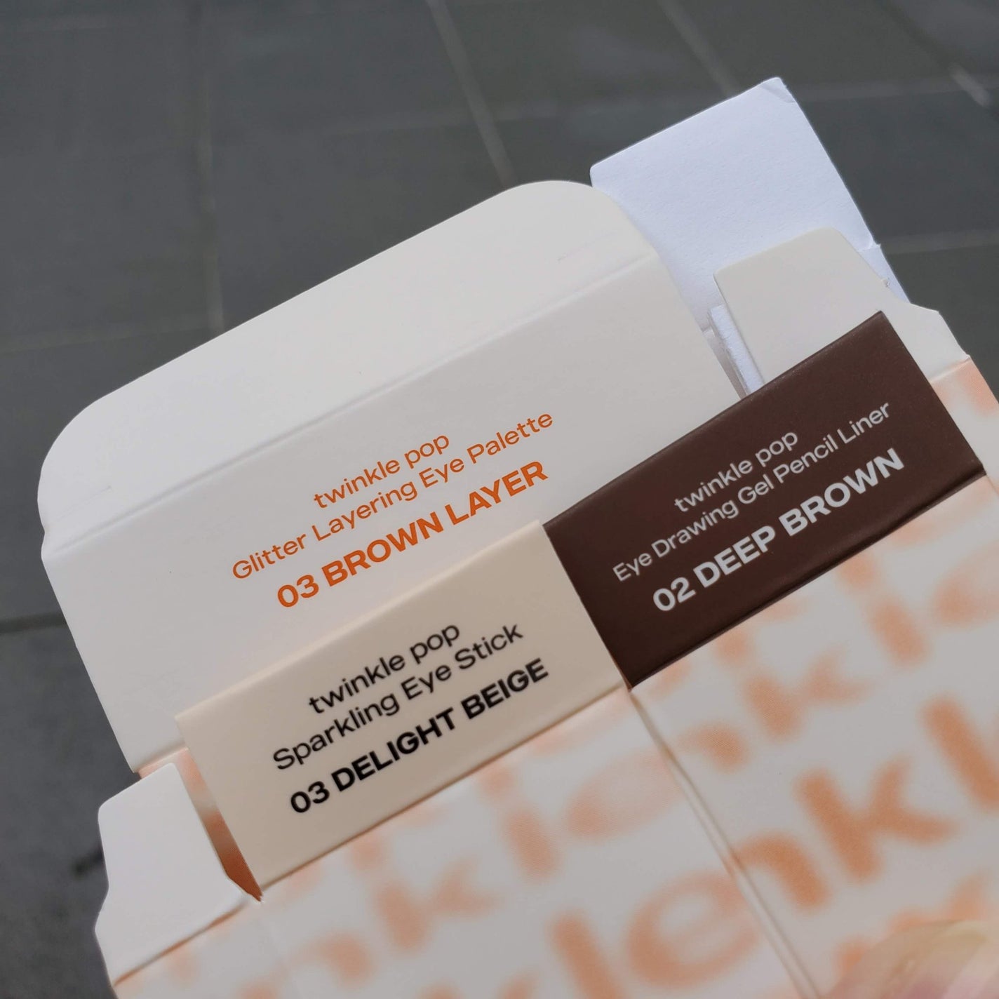 グリッターレイヤリングアイシャドウパレット/TWINKLE POP/アイシャドウパレットを使ったクチコミ(1枚目)