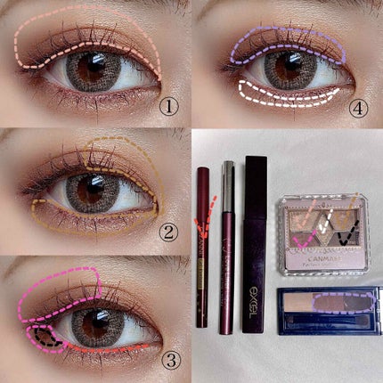 ヴィセ リシェ アイブロウパウダー/Visée/パウダーアイブロウを使ったクチコミ(2枚目)