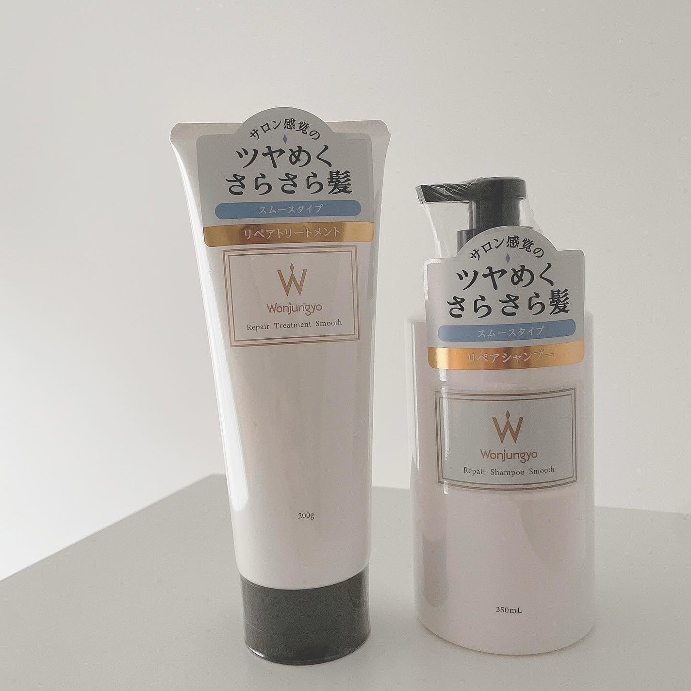ウォンジョンヨ リペアシャンプー スムース/リペアトリートメント スムース/Wonjungyo/市販シャンプーを使ったクチコミ(3枚目)