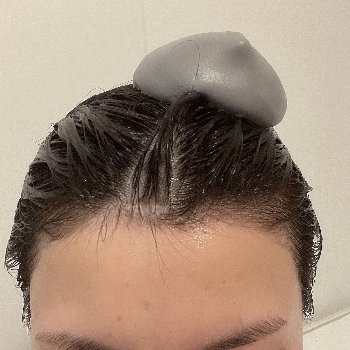 スパークリングオイル クレンジング＆シャンプー ブラック /Le ment/市販シャンプーを使ったクチコミ（3枚目）