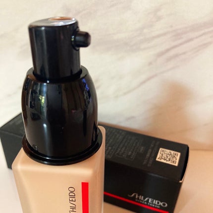 シンクロスキン セルフリフレッシング ファンデーション/SHISEIDO/リキッドファンデーションを使ったクチコミ(2枚目)