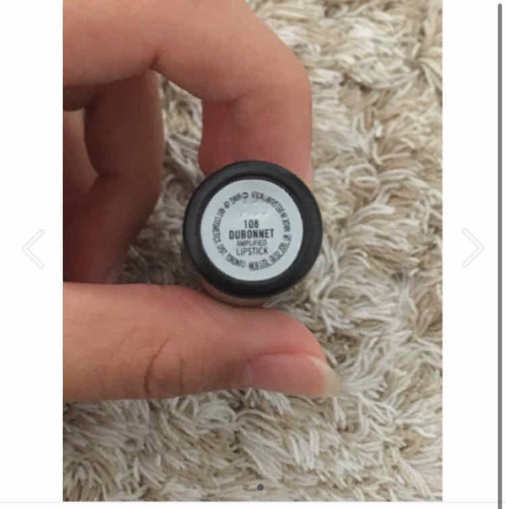 リップスティック/M・A・C/口紅を使ったクチコミ(3枚目)