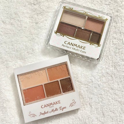 パーフェクトマルチアイズ/キャンメイク/アイシャドウパレットを使ったクチコミ(2枚目)