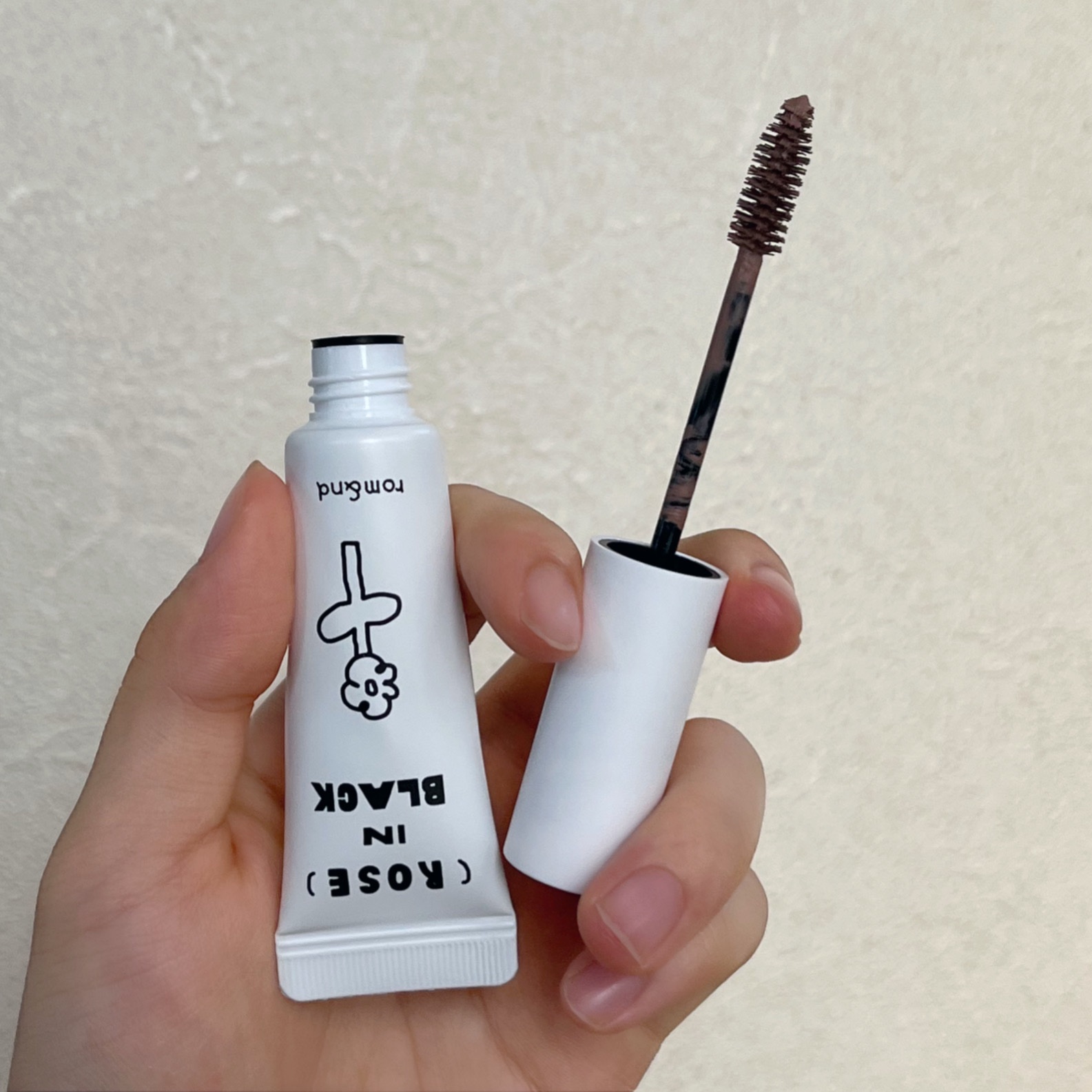 ハンオールブロウカラ/rom&nd/眉マスカラを使ったクチコミ（3枚目）