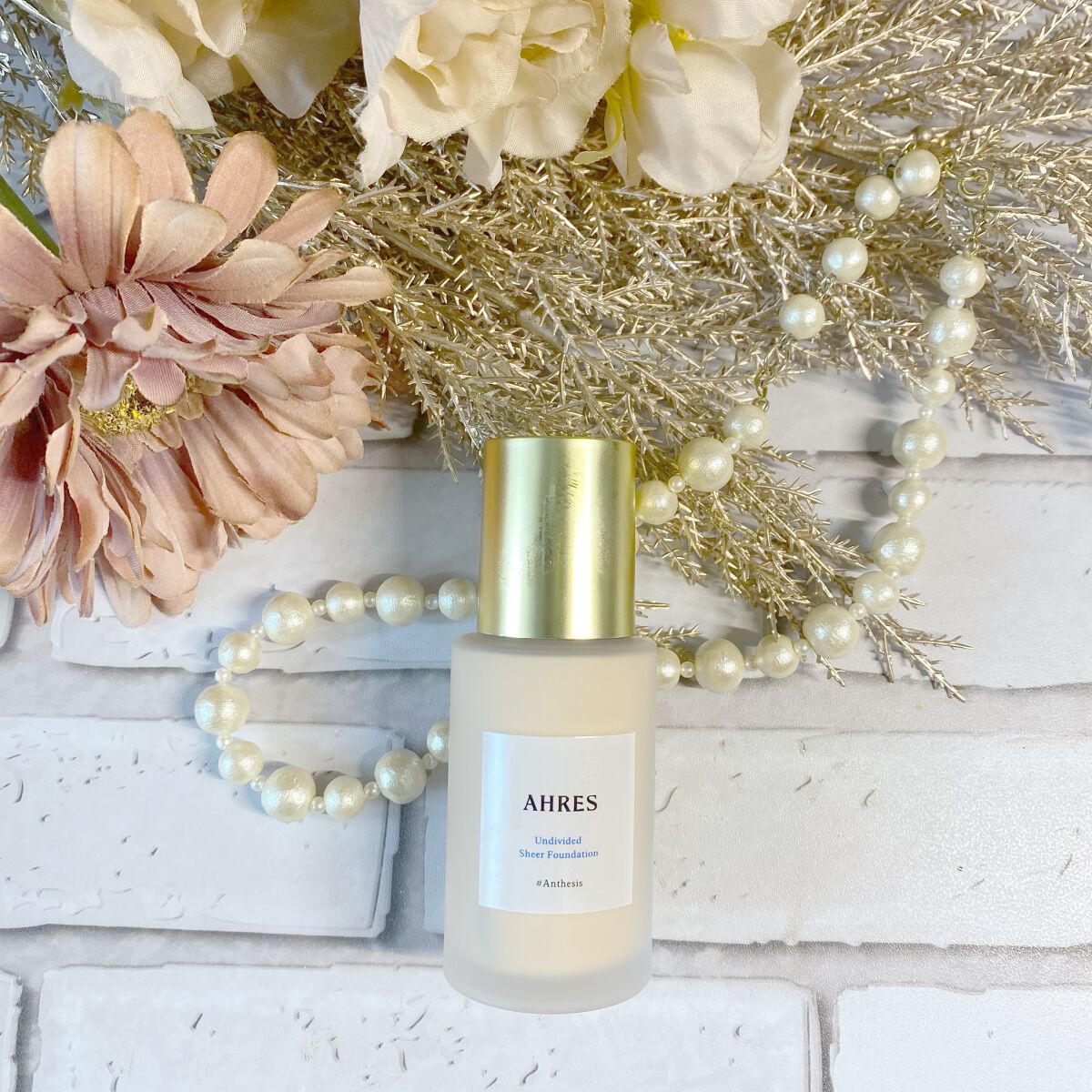 アンディヴァイデッド シアーファンデーション/アーレス/リキッドファンデーションを使ったクチコミ（3枚目）