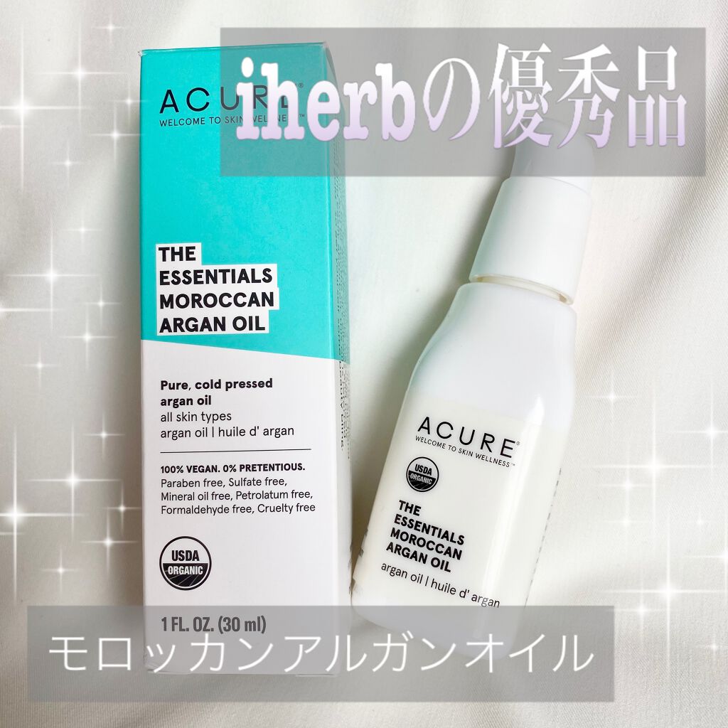 モロカンアルガンオイル/Acure Organics/美容液を使ったクチコミ(1枚目)