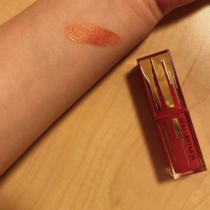 ルージュ アンリミテッド/shu uemura/口紅を使ったクチコミ(4枚目)