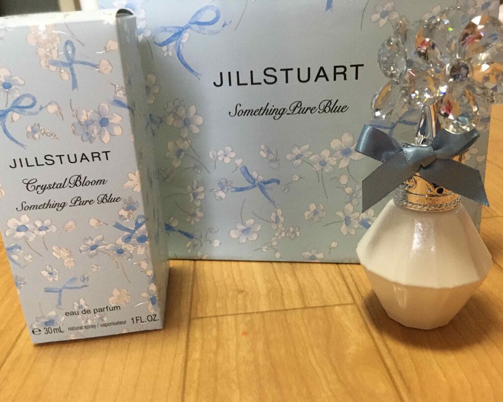 クリスタルブルーム サムシングピュアブルー オードパルファン/JILL STUART/香水(レディース)を使ったクチコミ（1枚目）