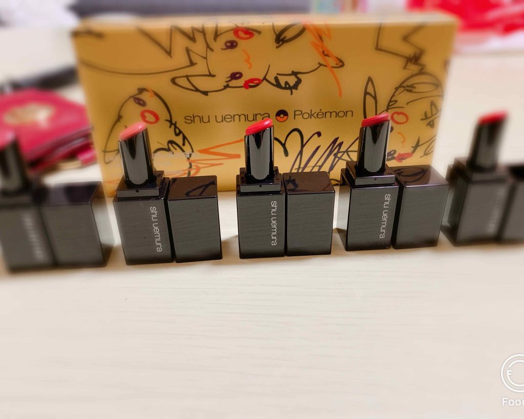 キャッチ・エム・オール ピカシュウ ミニ リップ コフレ/shu uemura/メイクアップキットを使ったクチコミ(1枚目)