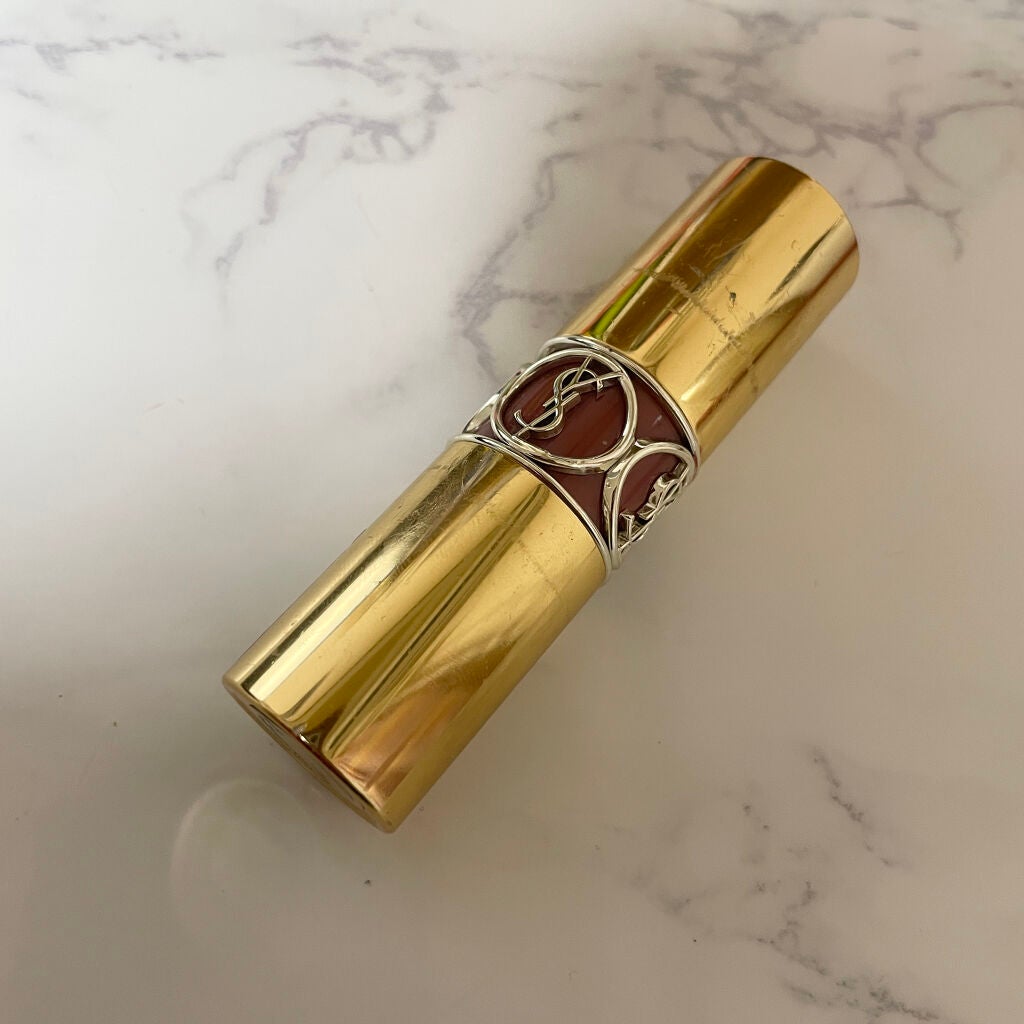 ルージュ ヴォリュプテ シャイン/YVES SAINT LAURENT BEAUTE/口紅を使ったクチコミ(1枚目)