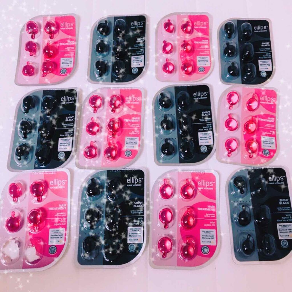 ヘアーオイル【トリートメント】/ellips/ヘアオイルを使ったクチコミ(2枚目)