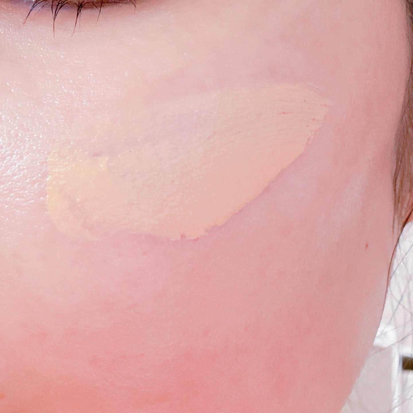 オルビスユー カラースキンケアマスク ファンデーション/オルビス/リキッドファンデーションを使ったクチコミ（3枚目）