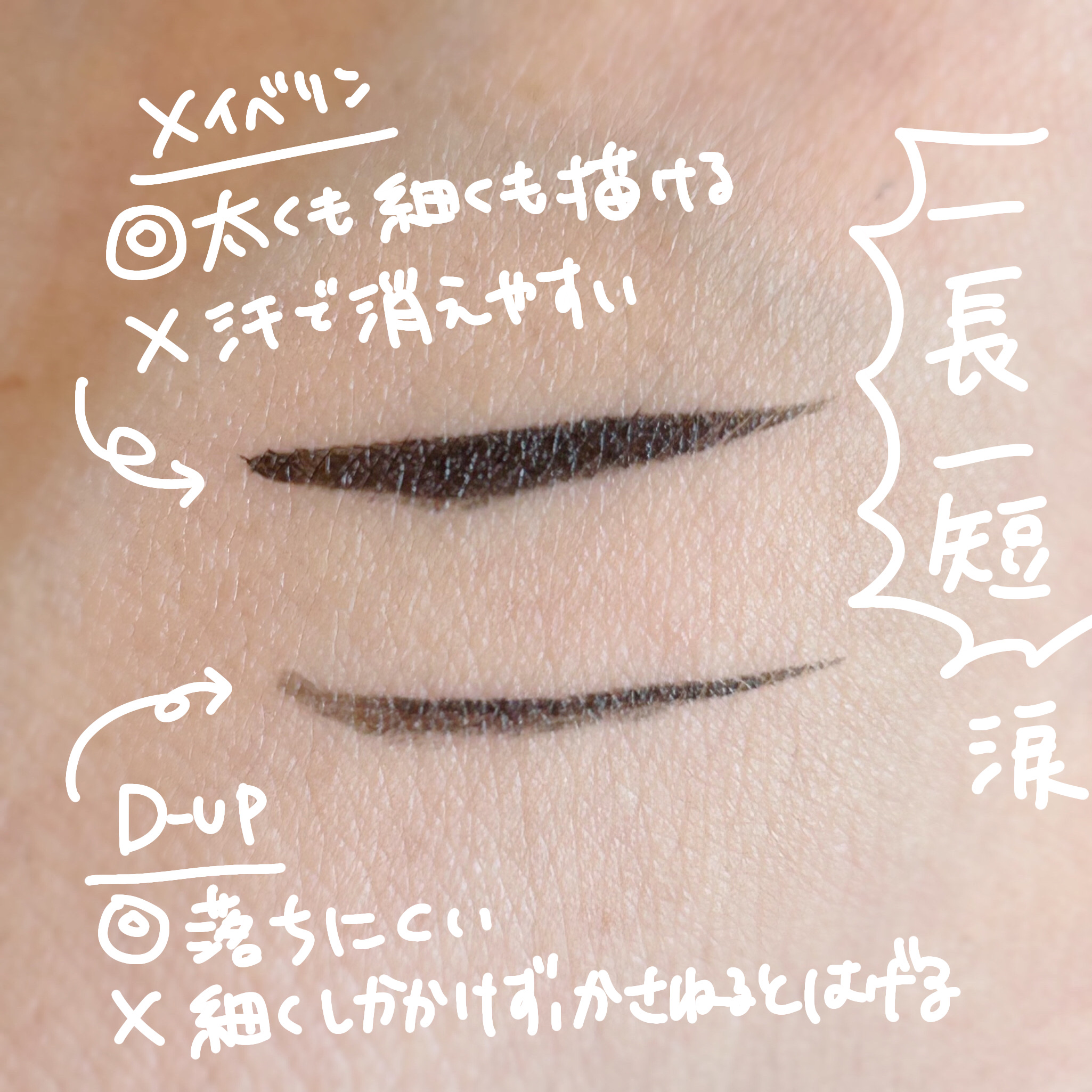 ウルトラカラー アイライナー/MAYBELLINE NEW YORK/リキッドアイライナーを使ったクチコミ（3枚目）