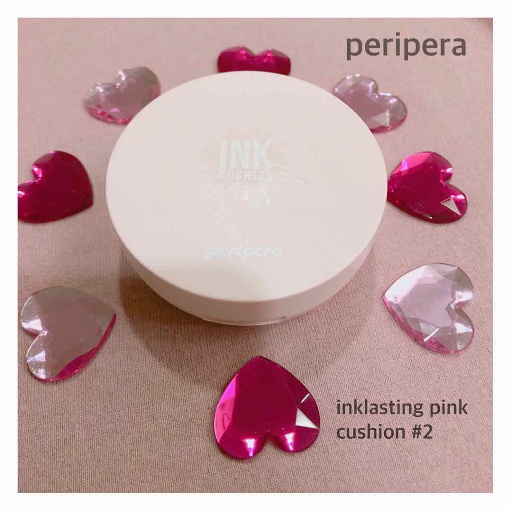 インク ラスティング ピンククッション/PERIPERA/クッションファンデーションを使ったクチコミ(1枚目)