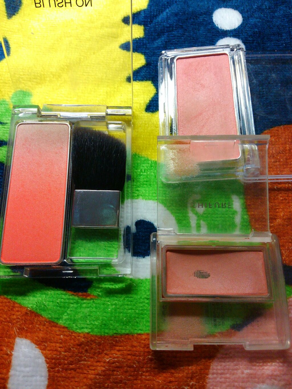 チークカラー マットタイプ/無印良品/パウダーチークを使ったクチコミ（1枚目）