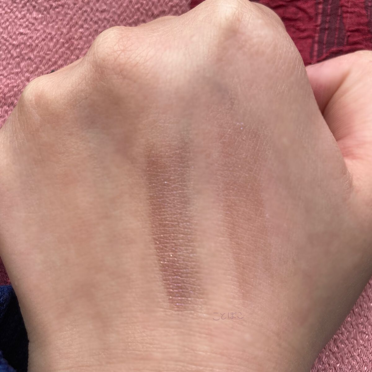 アイシャドーペン 01 ピンクシャドー/UNMIX/スティックアイシャドウを使ったクチコミ（3枚目）