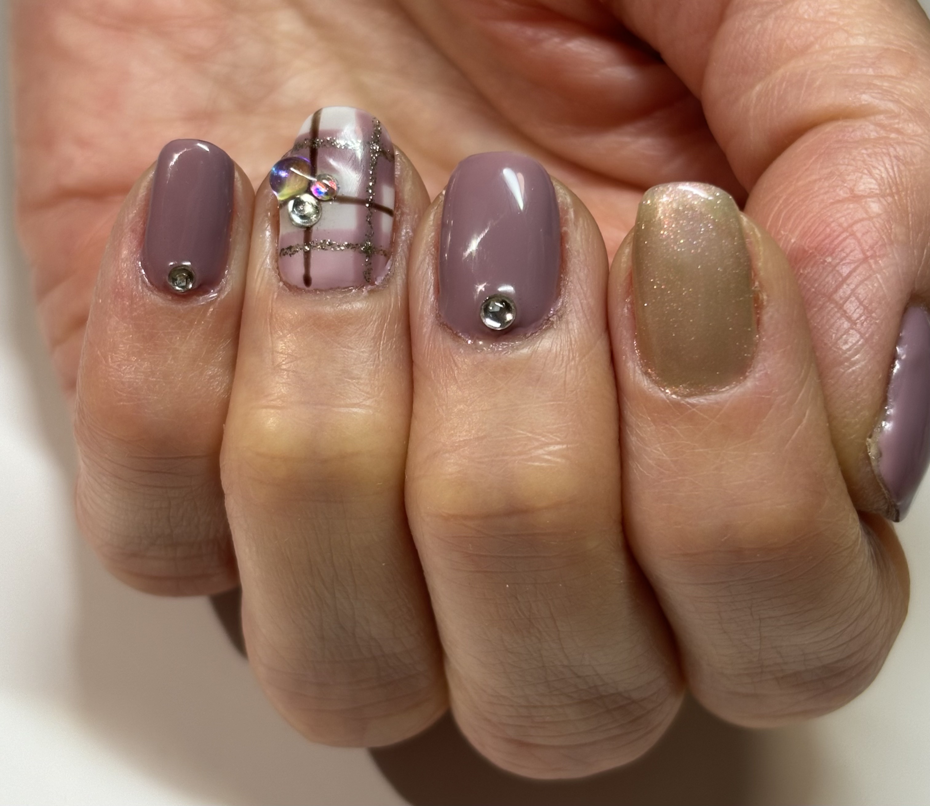 ジェルネイルDA 07 シマーナッツ/IDATE/ジェルネイルを使ったクチコミ（1枚目）