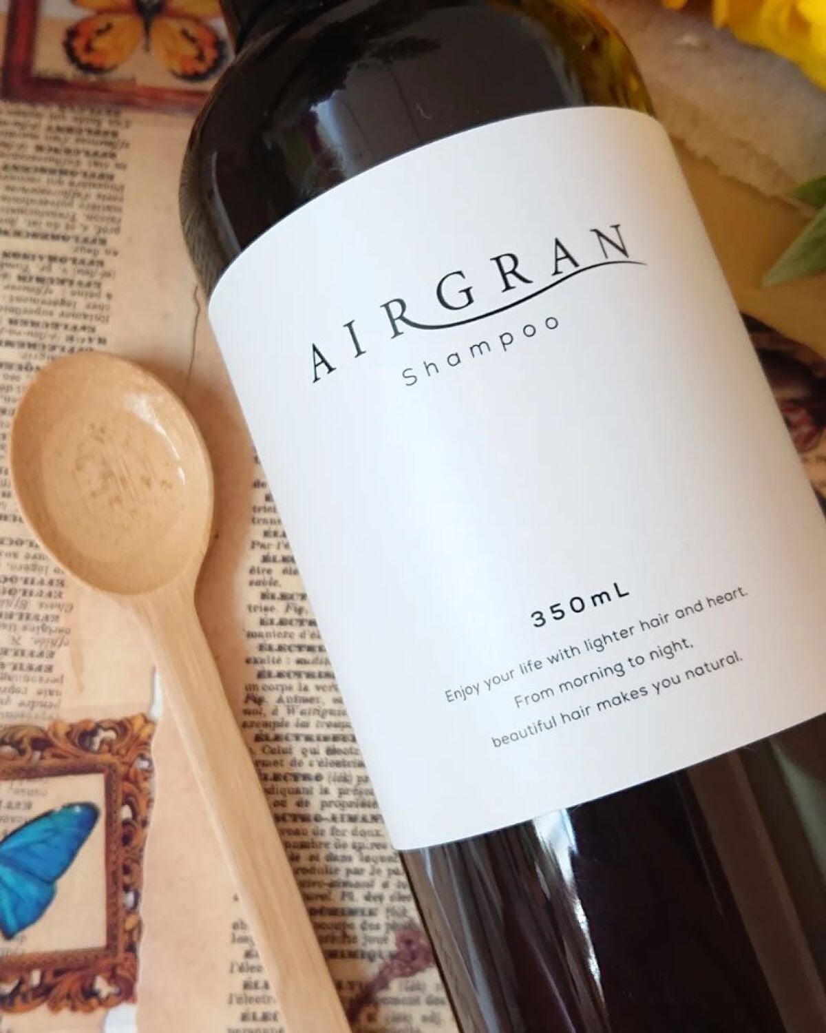 ナチュラルストレートシャンプー&トリートメント/AIRGRAN/市販シャンプーを使ったクチコミ(2枚目)