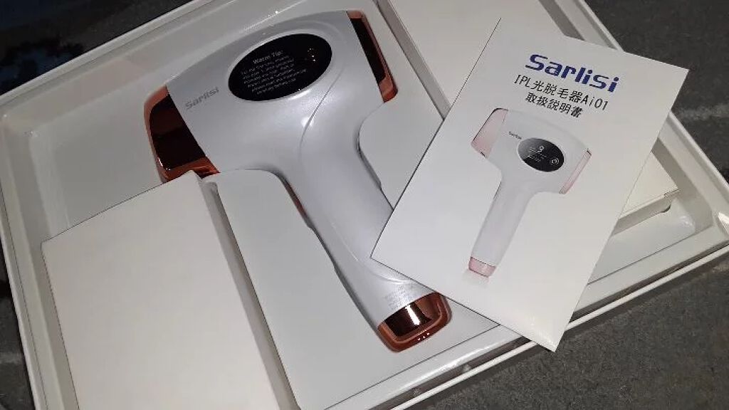 光脱毛器 VIO/Sarlisi/家庭用脱毛器を使ったクチコミ（1枚目）