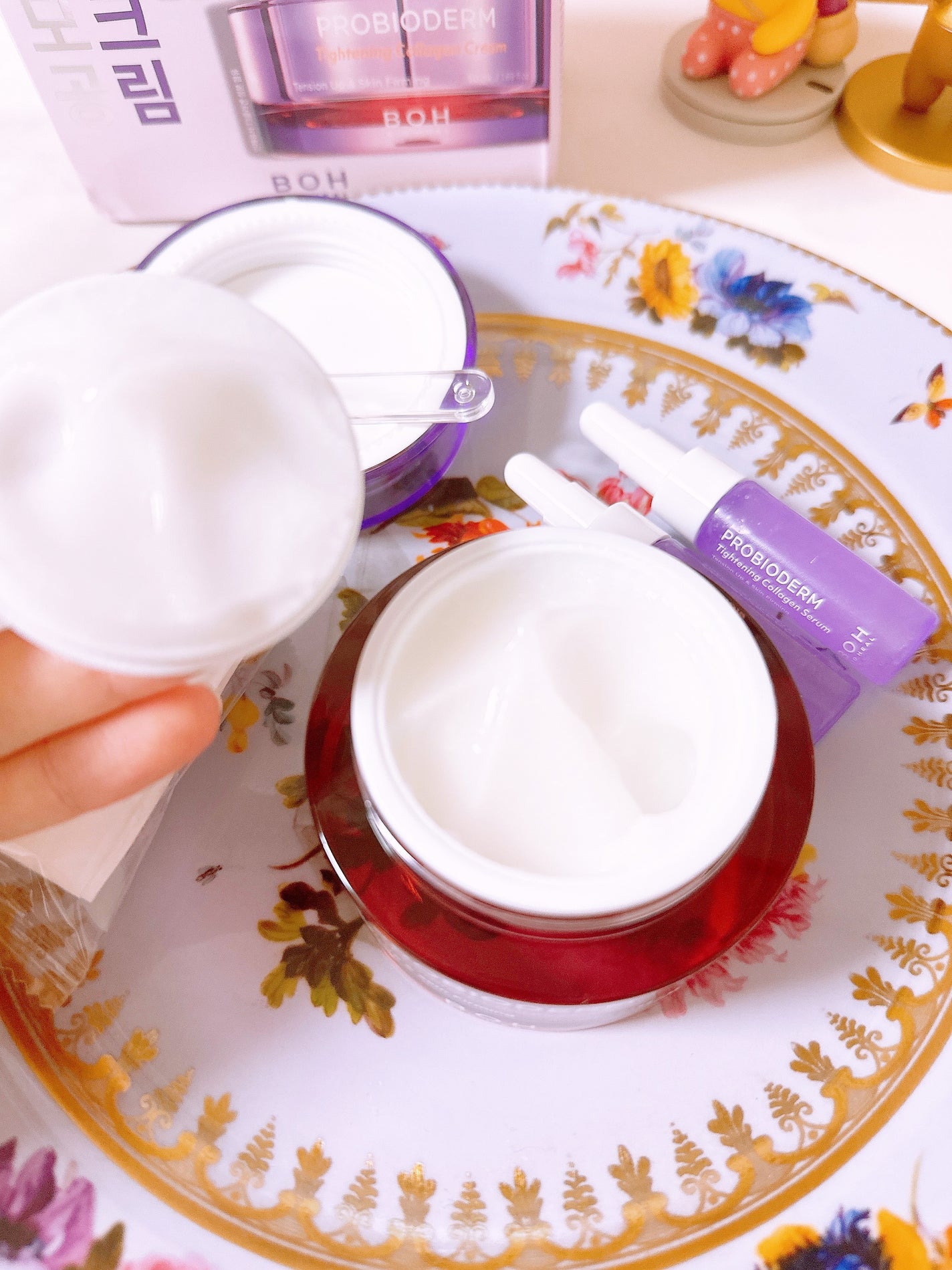 プロバイオダームタイトニングコラーゲンクリーム/BIOHEAL BOH/フェイスクリームを使ったクチコミ(3枚目)