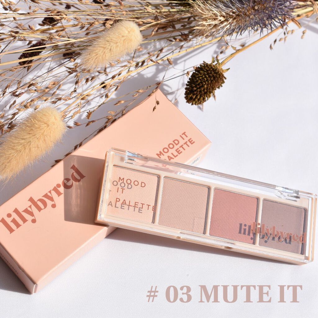 ムードイットパレット 03  Mute it/lilybyred/マルチパレットを使ったクチコミ（1枚目）