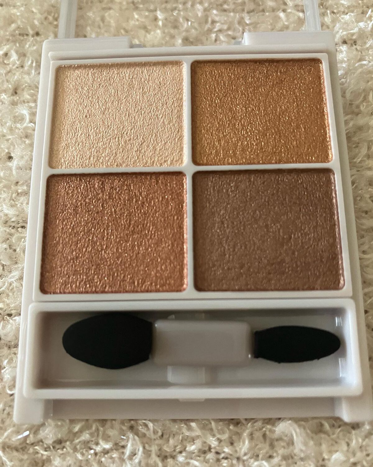 シルキースフレアイズ/キャンメイク/アイシャドウパレットを使ったクチコミ（2枚目）