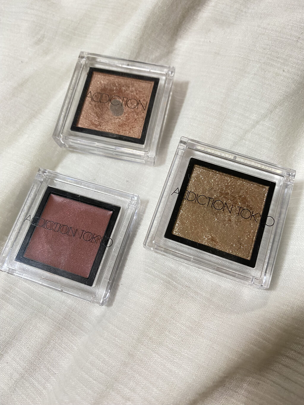 ザ アイシャドウ L 174 Red Pillar/ADDICTION/単色アイシャドウを使ったクチコミ（2枚目）