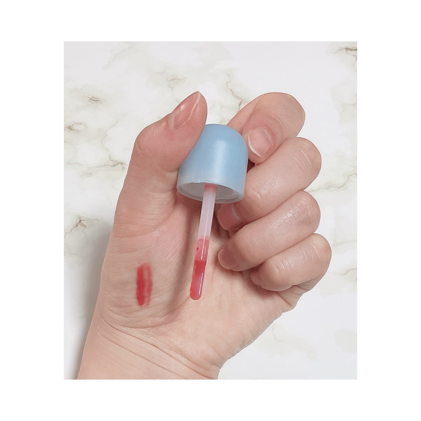 ジューシーベリープランピングリップオイル/TOCOBO/リップグロスを使ったクチコミ（3枚目）