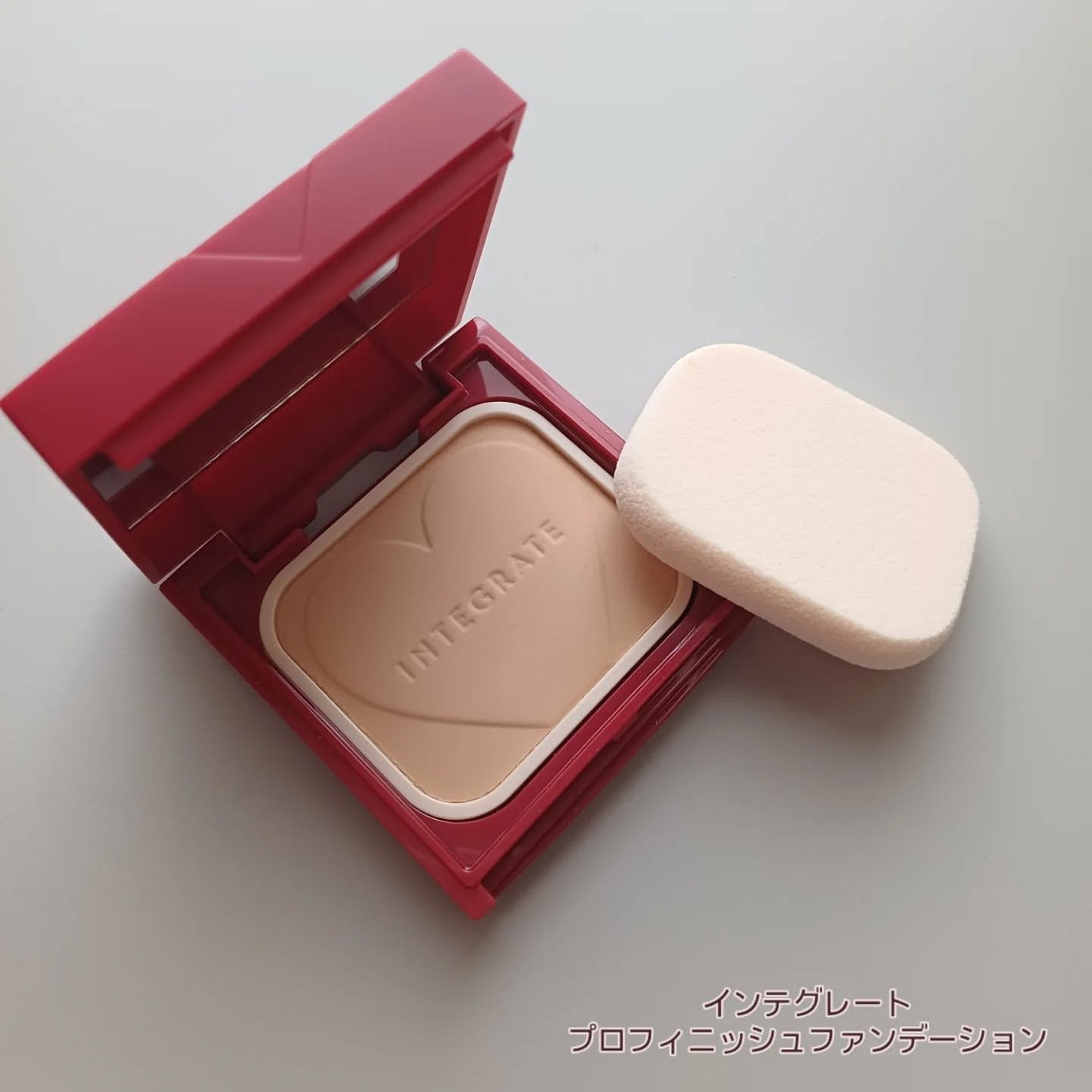 プロフィニッシュファンデーション/インテグレート/パウダーファンデーションを使ったクチコミ(1枚目)