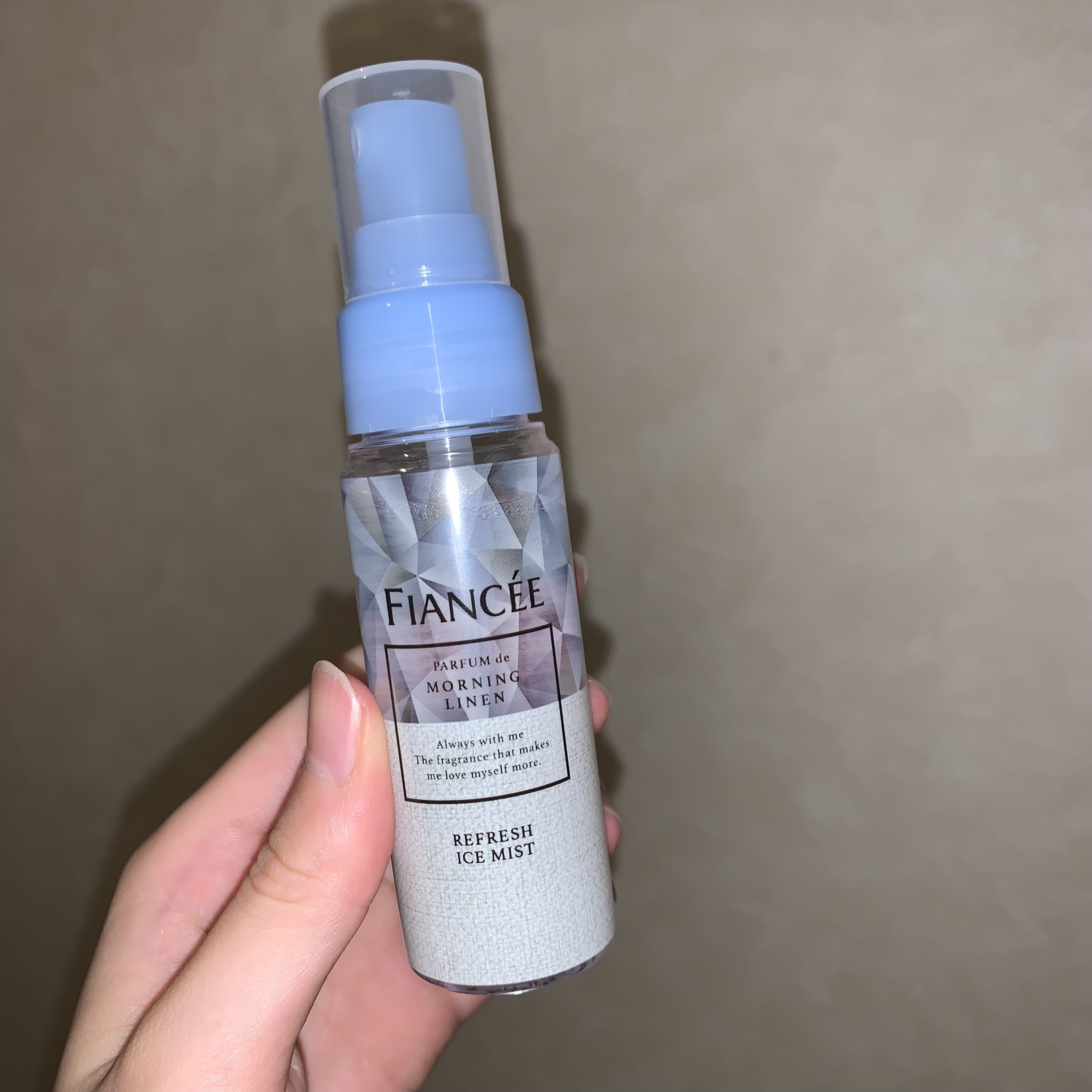 リフレッシュアイスミスト モーニングリネン/フィアンセ/香水(レディース)を使ったクチコミ（1枚目）